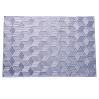 PLACEMAT 45X30CM RECT WEAVE W/CUBE