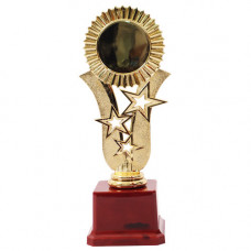 TROPHY PL CUP 22CM GOLD/3STARS