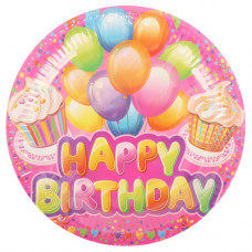 PARTY PLATE 10s BIRTHDAY DESIGNS