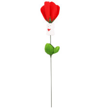 VLT ROSE W/TEDDY 62CM