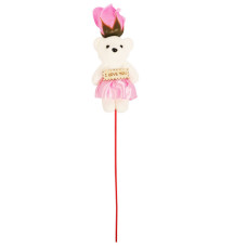 VLT ROSE PINK/RED W/TEDDY