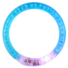 FLASHING TOY CIRCLES ASSORTED COLOURS