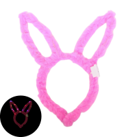FLASHING ALICEBAND FUR W/EARS