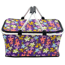 BASKET FOLDABLE 47X28cm ALUMINIUM