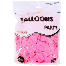 BALLOON 100s PINK 12