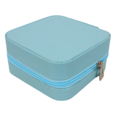 JEWELLERY BOX MINI W/ZIP 10*10CM ASSRTD