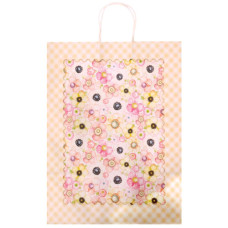 GIFT BAG 32X42CM SML FLOWERS DESIGN ASST