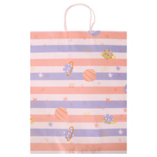 GIFT BAG 32X42CM SPACE DESIGN ASSRTD