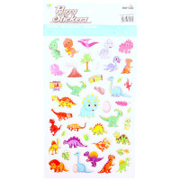 DECO STICKER ASSRTD DESIGNS PUFFY