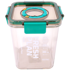 PL CONT 900ML SQ 2TONE FRESH PLAN