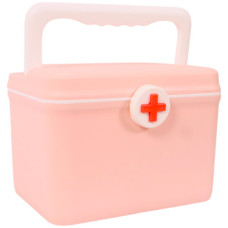 PL BOX FIRST AID 2TONE W/HANDLE