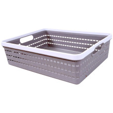 PL BASKET 26X33CM W/HOLES ON SIDES