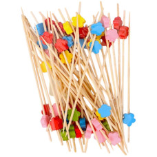 BAMBOO STICKS W/FLOWER 50s