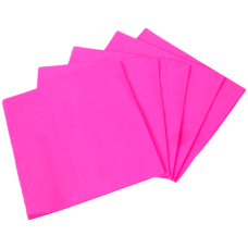 SERVIETTE 20s NEON PINK