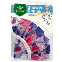 SHOWER CAP 1PC ASSORTED COLOURS