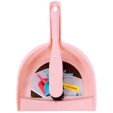 PL DUSTPAN AND BRUSH SOLID COLOURS