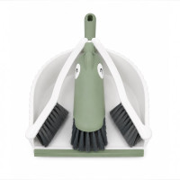 DUSTPAN SET 4PC ASSORTED COLOURS