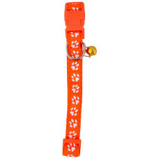 PET DOG COLLAR W/BELL ADJUSTABLE SML