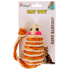 PET CAT TOY MOUSE ASSRTED COLORS