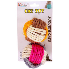 PET TOY CAT BALL 2PC
