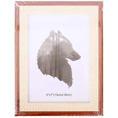 PHOTO FRAME 13*18CM BRICK DESIGN ASST