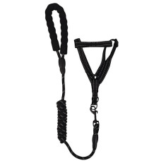 PET LEASH ROPE W/HARNESS W/FOAM HNDL