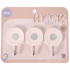 PL BATHROOM 3PC HANGING SET ASST COLOURS