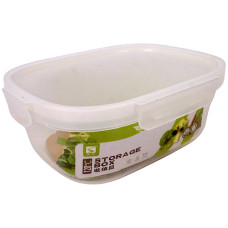 PL CONT RECT CLEAR W/GRIP ON SIDES