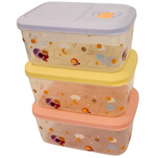 PL CONT 3s RECT KIDS PRINT W/COL LIDS