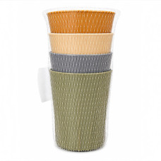 PL TUMBLERS 4PC IN NET ASSORTED COLOURS