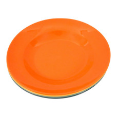 PL SIDE PLATE 4PC IN NET ASSORTED COLOUR