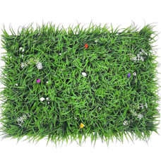 GRASS MAT W/FLOWERS 40X60CM