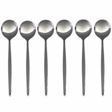 SPOON 6s TABLESPOON STEEL 20.5CM RND