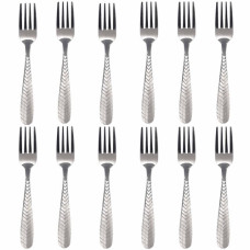 FORK 12s S/STEEL 20CM W/LINES