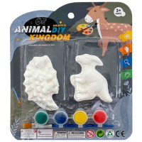 CRAFT PLASTER PAINTING KIT 4PC DIY CRAFT PLASTER PAINTING KIT 4PC DIY