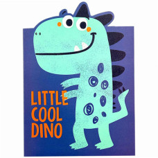 BTS NOTE BOOK 20X13CM W/DINO PRINT