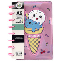 BTS NOTE BOOK A5 100PG ASST ICECREAM PIC BTS NOTE BOOK A5 100PG ASST ICECREAM PIC