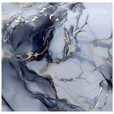 WALL STICKER GREY WHITE&GOLD MARBLE LOOK