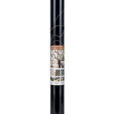 SELF ADHESIVE ROLL BLK W/GOLD LINES