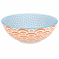 CER BOWL 20CM RND DEEP 2 TYPE DESIGN