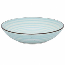 CER BOWL 20CM 2TONE W/LINES