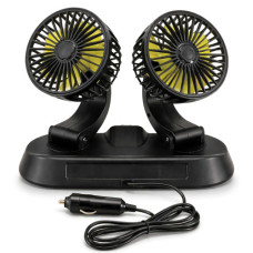 CAR FAN DOUBLE-HEADED
