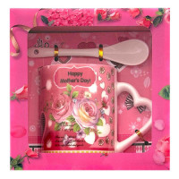 MDAY MUG GIFT SET 2PC W/SPOON IN BOX