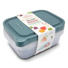 PL CONT RECT 21X15.5CM 3PC ASST