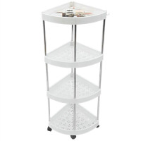 MULTI PURPOSE SHELVES 4 TIER TRI SHAPE