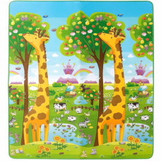 MAT KIDS 150*180 2 SIDED ASST PRINTS