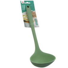 SILICONE SPOON LADLE/SOUP 30CM ASST COL