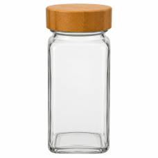 GLW SPICE SHAKER W/WOODEN LID