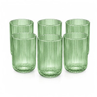 GLW TUM 6s CLEAR GREEN 6X280ML GLW TUM 6s CLEAR GREEN 6X280ML