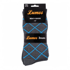 SOCKS MEN 2s LONG ASSORTED PRINTS